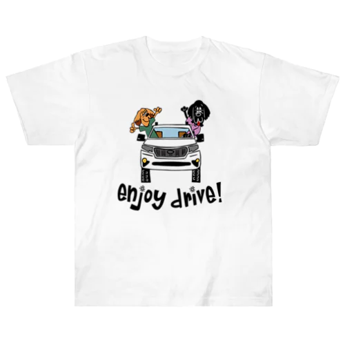 enjoy drive Heavyweight T-Shirt