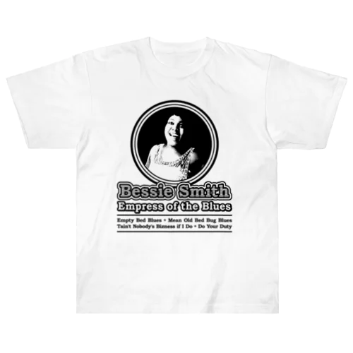 Bessie Smith ヘビーウェイトTシャツ