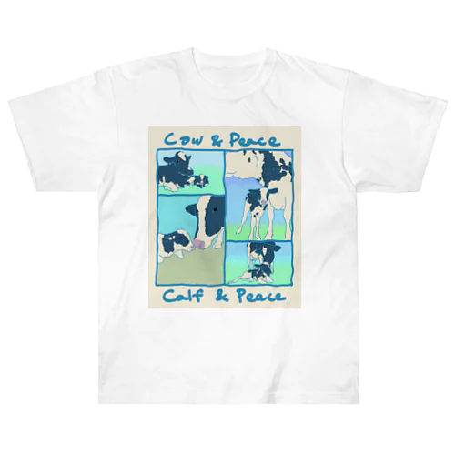 Cow&Peace Calf&Peace ヘビーウェイトTシャツ