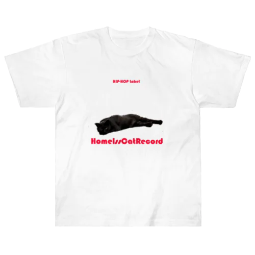 HomelessCatRecord おやすみ日本2 ヘビーウェイトTシャツ