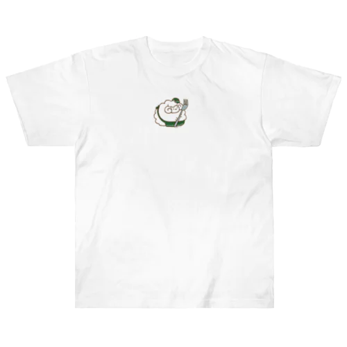 エプロンひつじ Heavyweight T-Shirt