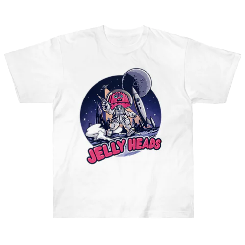 JELLY HEADS ASTRONAUT Heavyweight T-Shirt