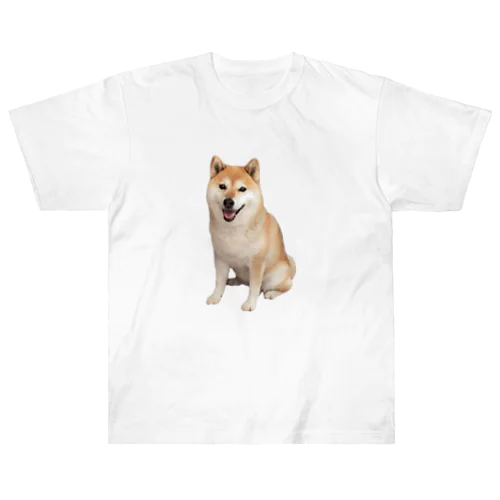 柴犬チビちゃん ヘビーウェイトTシャツ