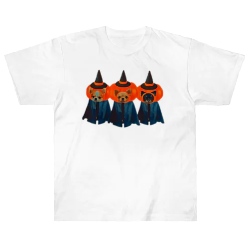 ハロウィン犬🐶2 Heavyweight T-Shirt