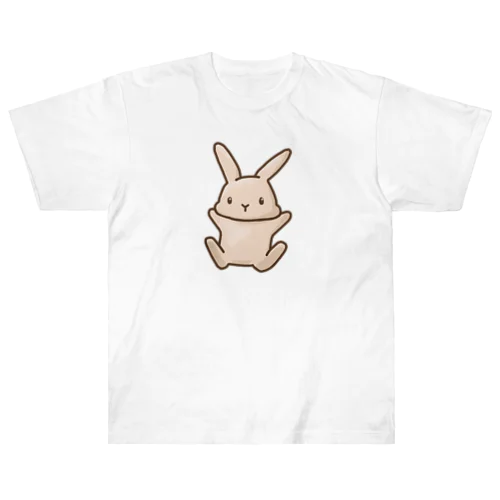 喜ぶうさぎ ヘビーウェイトTシャツ