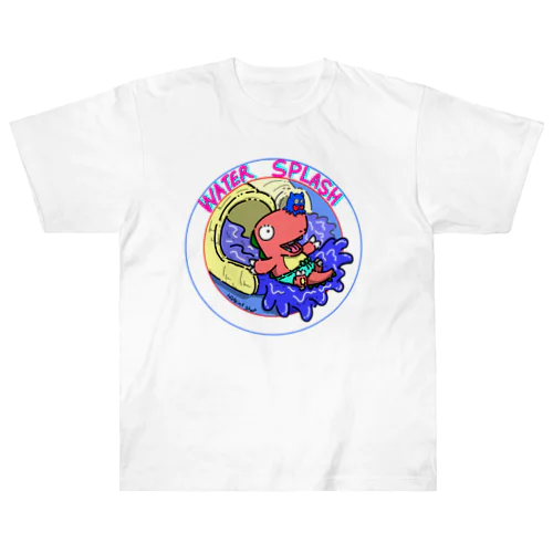 恐竜のトレックスとメンダコのあさひくん Heavyweight T-Shirt