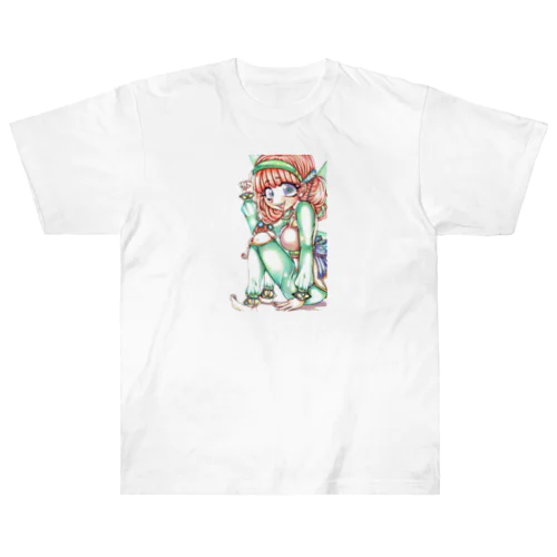 妖精の少女 Heavyweight T-Shirt