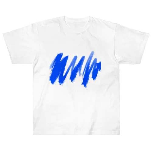 blue paint Heavyweight T-Shirt