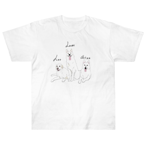 レオウィルルーカスくんグッズ Heavyweight T-Shirt