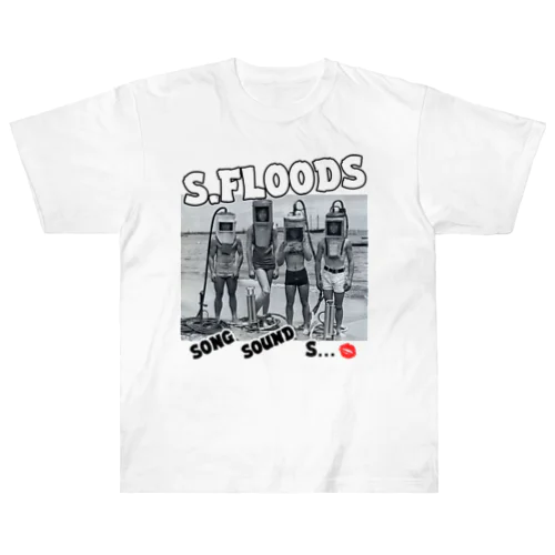 S.FLoods(非)公式グッズ笑 ヘビーウェイトTシャツ