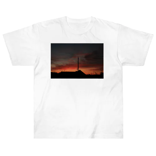 夕暮れ Heavyweight T-Shirt