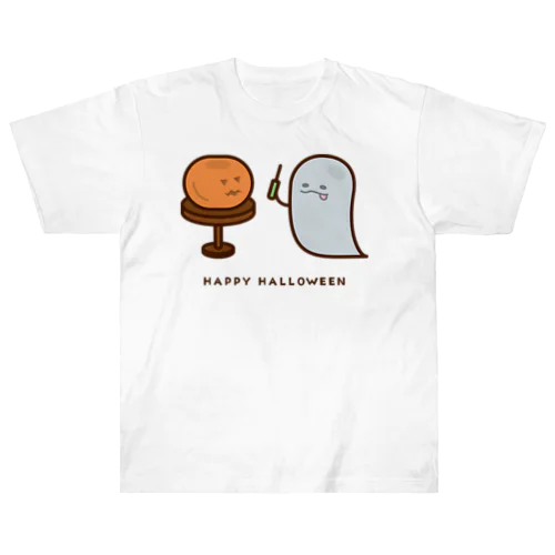 たれ目のおばけ / ハロウィン準備ver Heavyweight T-Shirt