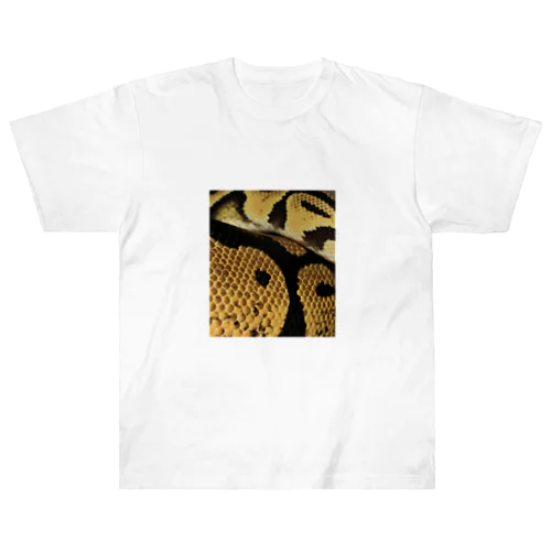 Real colorful snake skin Nr. 7,  本物 の カラフルな ヘビ 皮 No. 7,  7番 ヘビーウェイトTシャツ