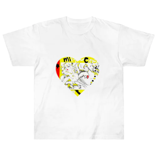 おばけheart ヘビーウェイトTシャツ