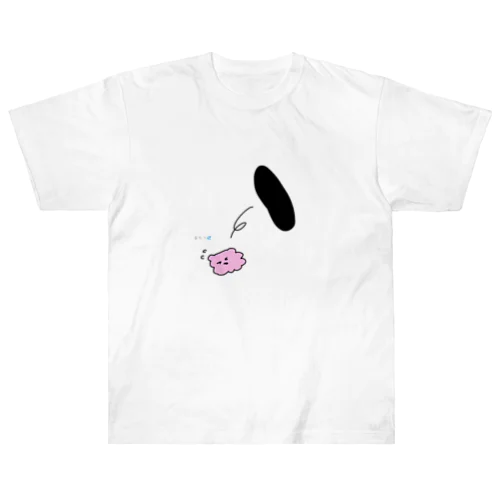 放り投げられた子😭 Heavyweight T-Shirt