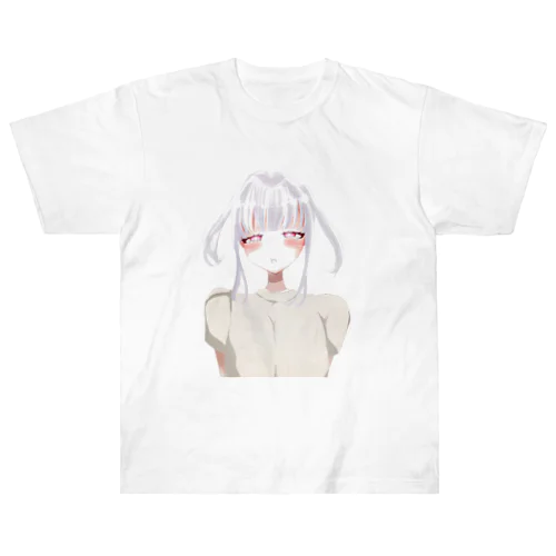 ツインテ星乃荊サク Heavyweight T-Shirt