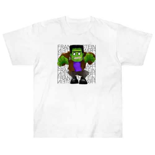 Halloween Frankenstein Liam Fitzpatrick  ヘビーウェイトTシャツ