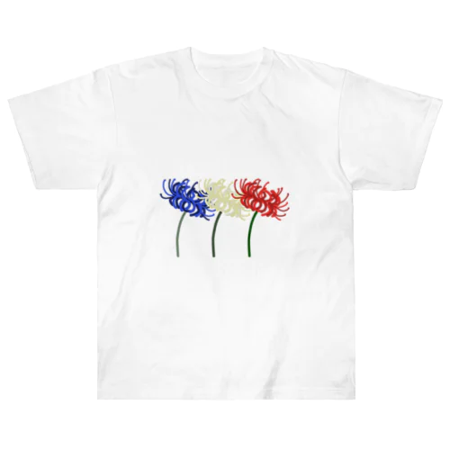 flower E ヘビーウェイトTシャツ