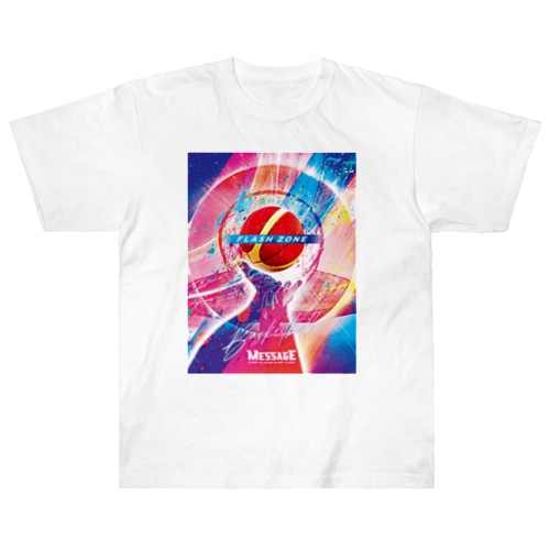FLASH ZONE Heavyweight T-Shirt