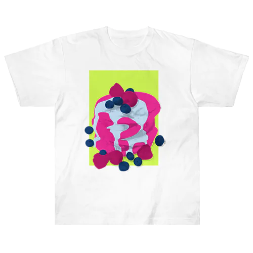 PANCAKE-PINK Heavyweight T-Shirt