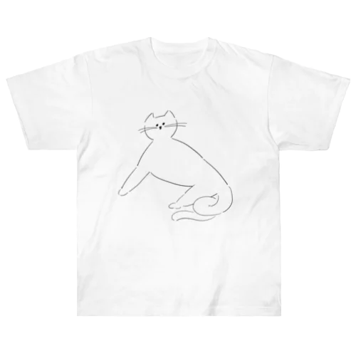 にゃんこさん Heavyweight T-Shirt