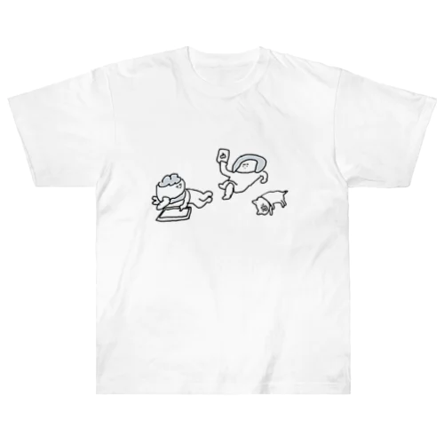 ダラ…ダラ… ヘビーウェイトTシャツ