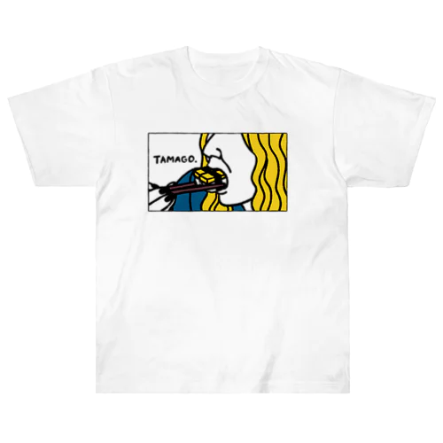 君知＊NIKOGUI-design(TAMAGO) Heavyweight T-Shirt