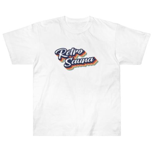 Retro Sauna Heavyweight T-Shirt
