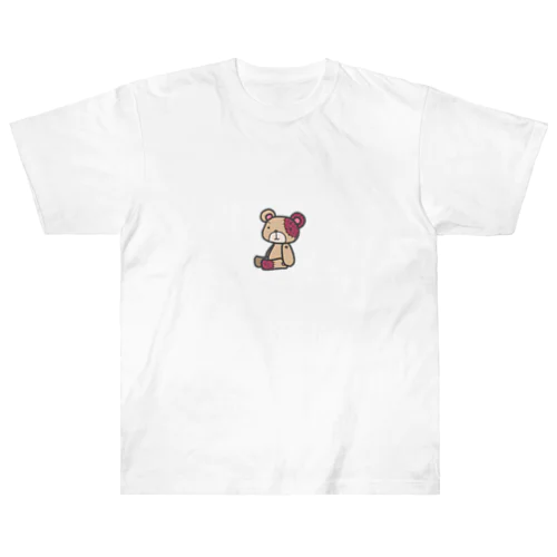 「ぬ」ぬいぐるみ ヘビーウェイトTシャツ