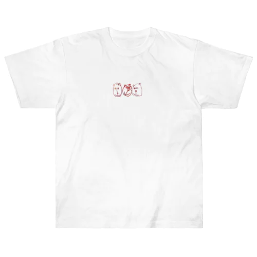 くまブラザーズ Heavyweight T-Shirt