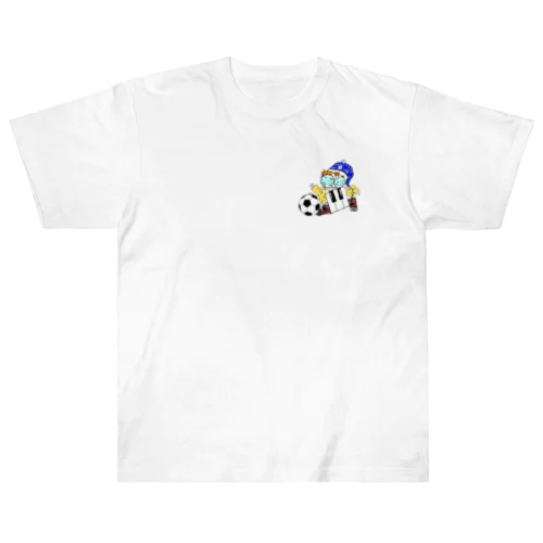 ピアノマン サッカー日本代表 Heavyweight T-Shirt