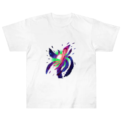 宇宙を舞う鳳凰様 Heavyweight T-Shirt