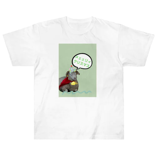 オス羊のハニーちゃん✨🎄✨ Heavyweight T-Shirt