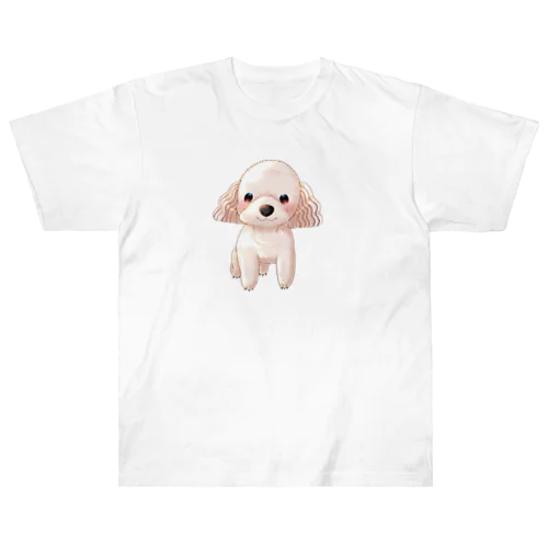 トイプードルのマロンくん Heavyweight T-Shirt