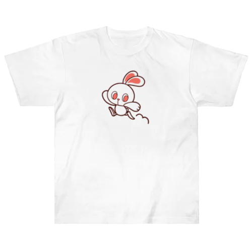 ぽっぷらうさぎ(じゃんぷ！) Heavyweight T-Shirt