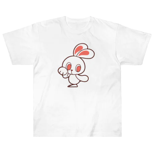 ぽっぷらうさぎ Heavyweight T-Shirt