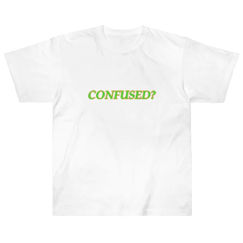 CONFUSED? ヘビーウェイトTシャツ