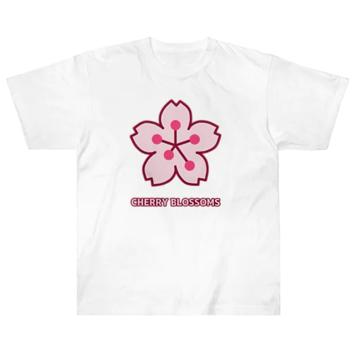 CHERRY BLOSSOMS ヘビーウェイトTシャツ