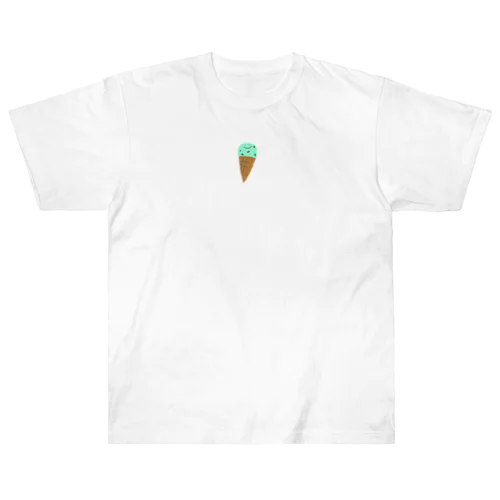 チョコミン党員第一号 Heavyweight T-Shirt