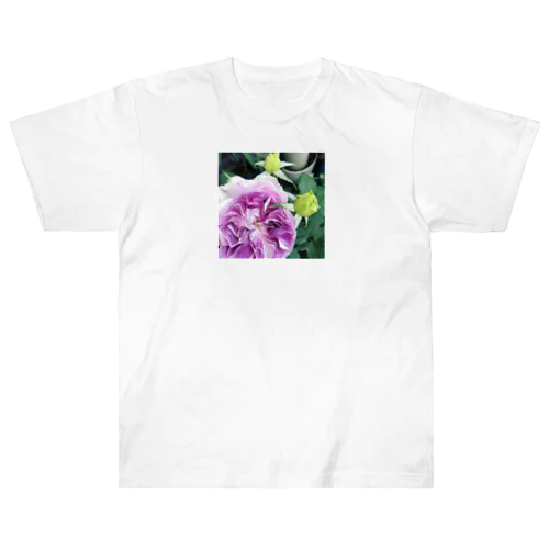 薔薇　ブルームーンストーン Heavyweight T-Shirt