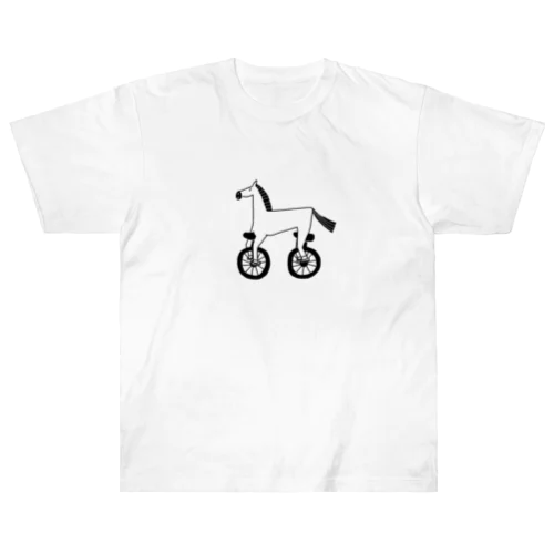 馬車 Heavyweight T-Shirt
