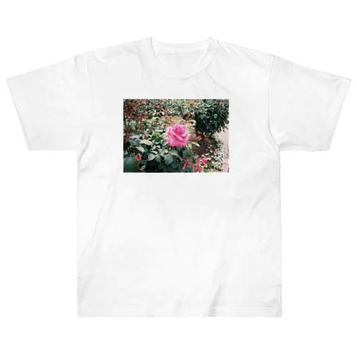 Pink Rose Film ヘビーウェイトTシャツ