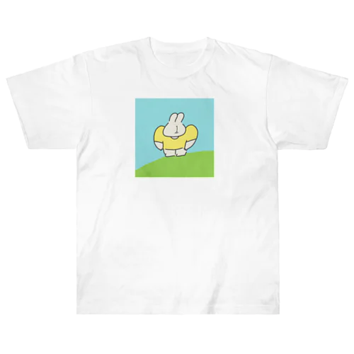 いかり肩うさぎ ヘビーウェイトTシャツ