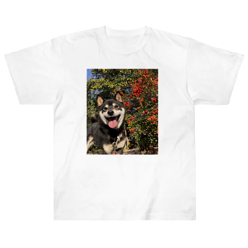 柴犬のけんたろー Heavyweight T-Shirt