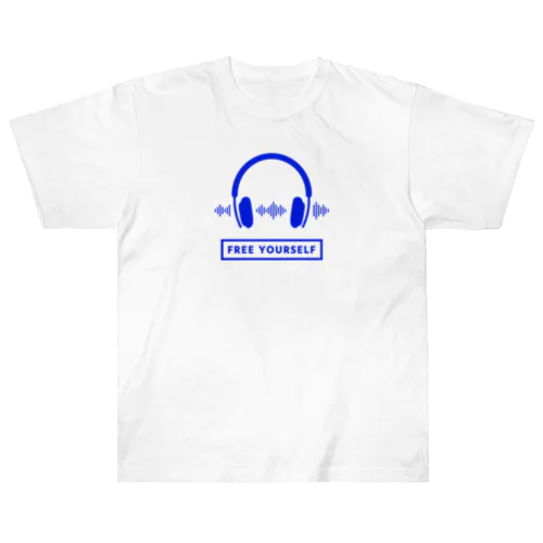 ヘッドホン/音楽/MUSIC Heavyweight T-Shirt