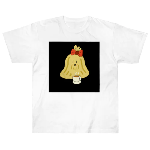 コーヒー好きのライオン犬~ Heavyweight T-Shirt