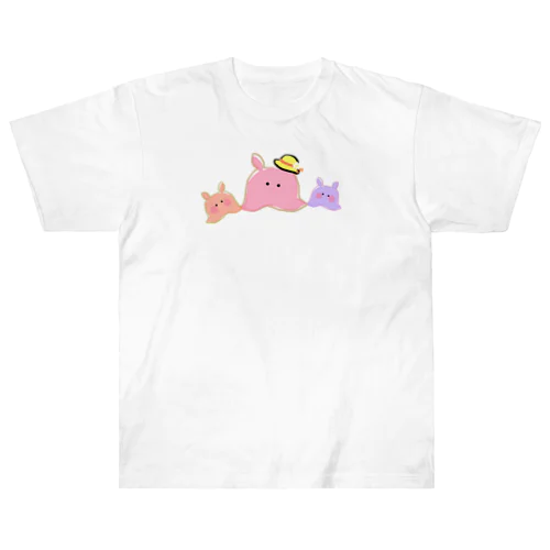 メンダコちゃん ファミリー Heavyweight T-Shirt