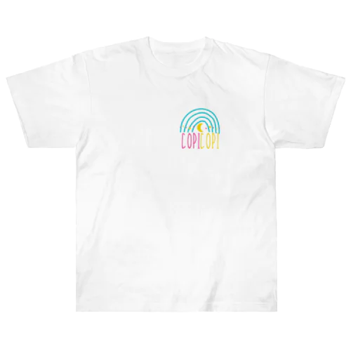 COPICOPI rainbow Heavyweight T-Shirt