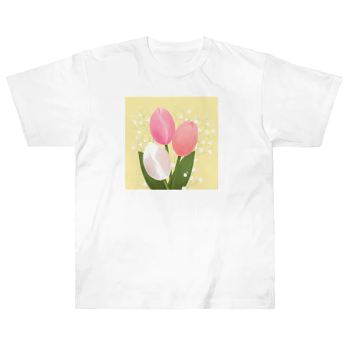 ささやかな花束 ヘビーウェイトTシャツ