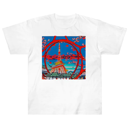 tokyotower ヘビーウェイトTシャツ